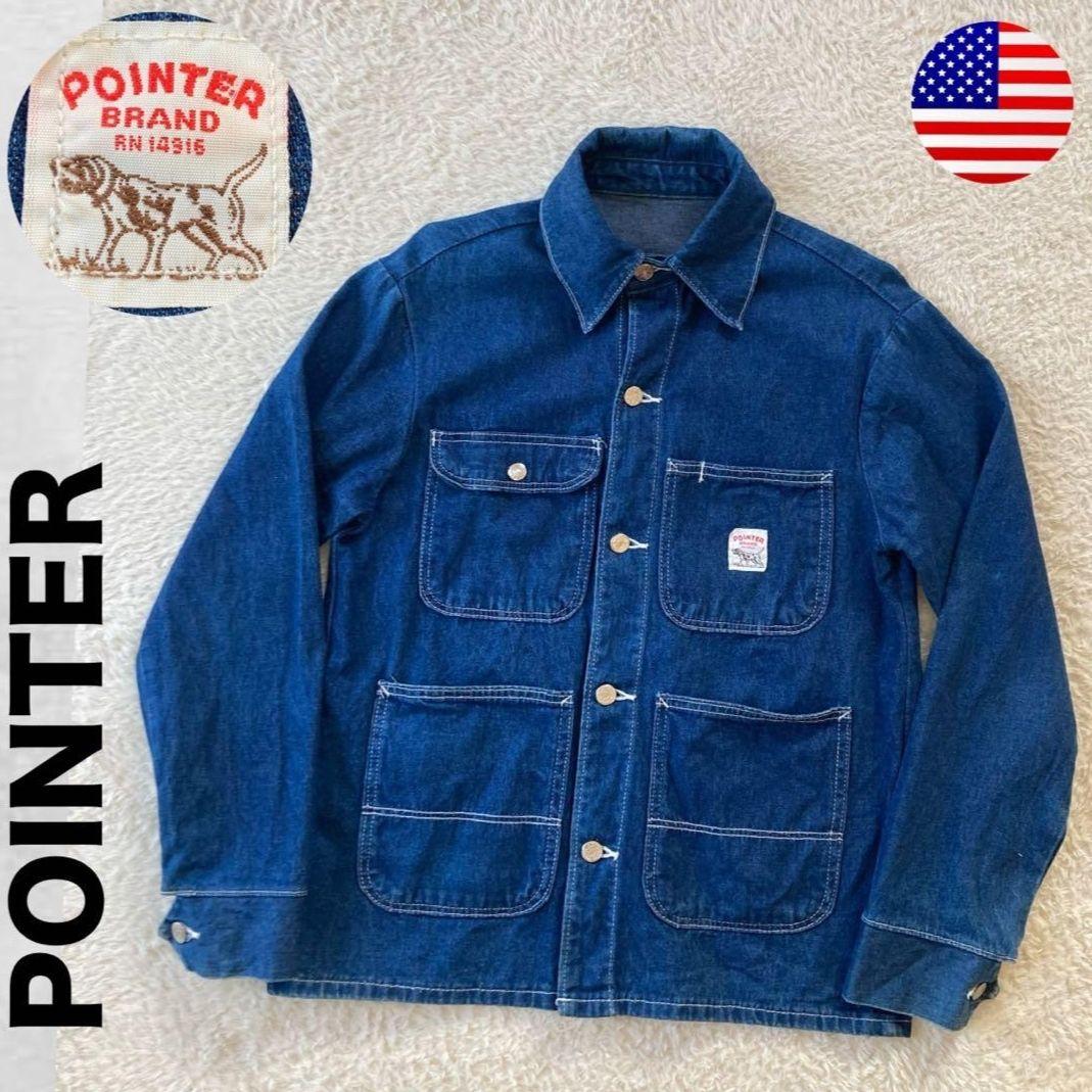 【USA製】POINTER BRAND デニム カバーオール ポインター