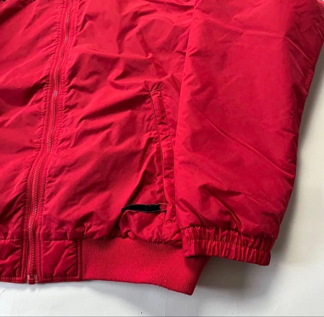 コロンビア　ウォームアップナイロンジャケット フリース XL レッド