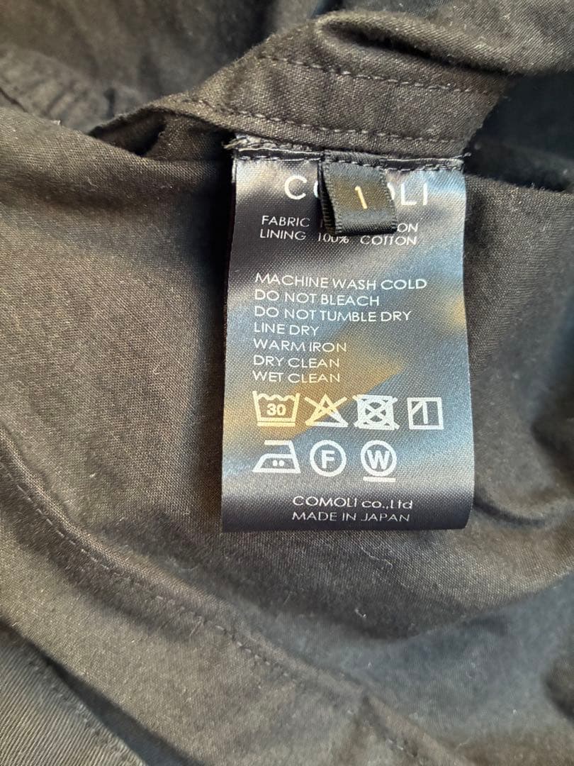 COMOLI コモリ 25AW 製品染M65ジャケット size1