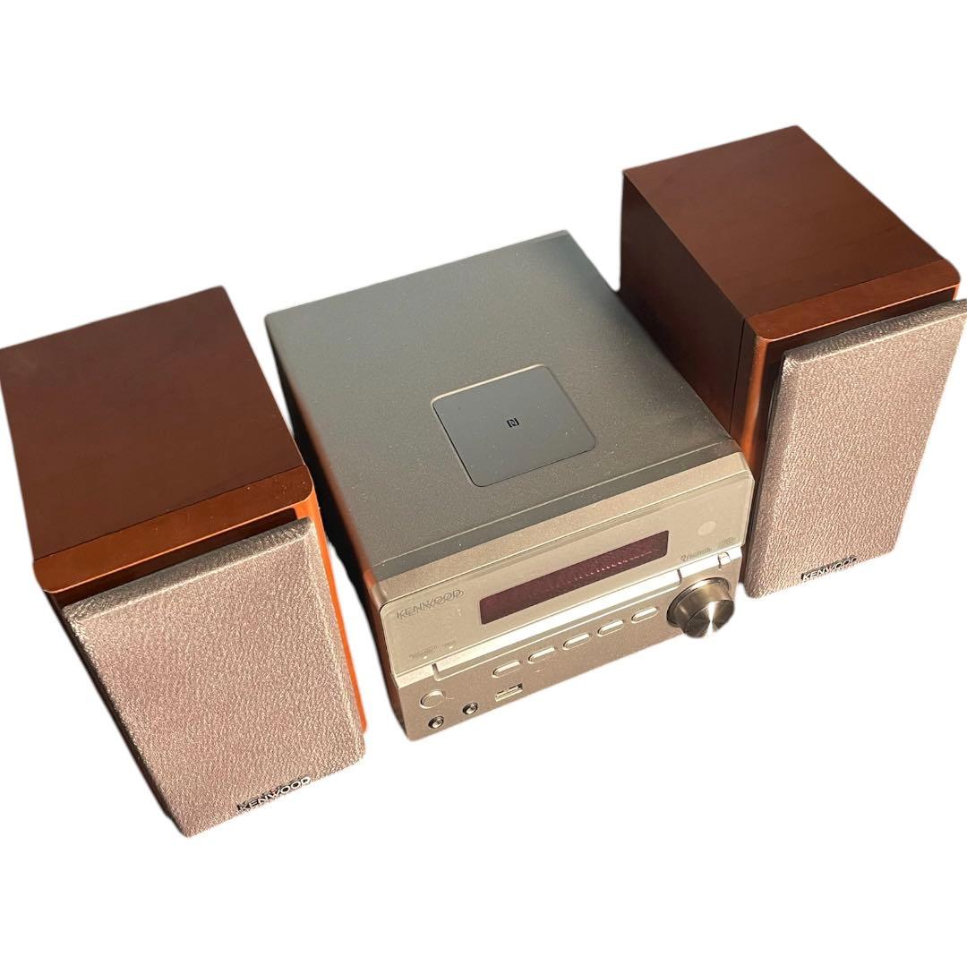 KENWOOD コンポ XK-330 2018年製 リモコン付き