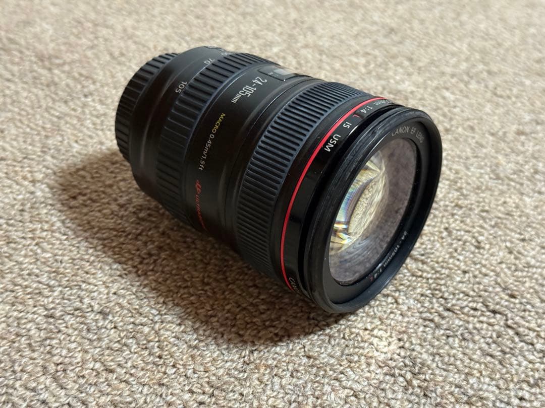 キヤノン EF 24-105mm F4L IS USMレンズ　ジャンク品