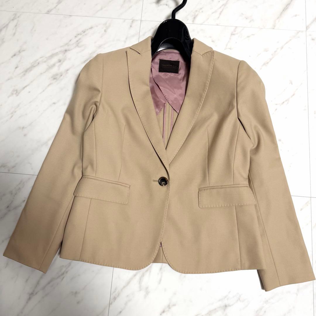 極美品 完売品✨️トゥモローランド コレクション ピークドラペルジャケット ウール