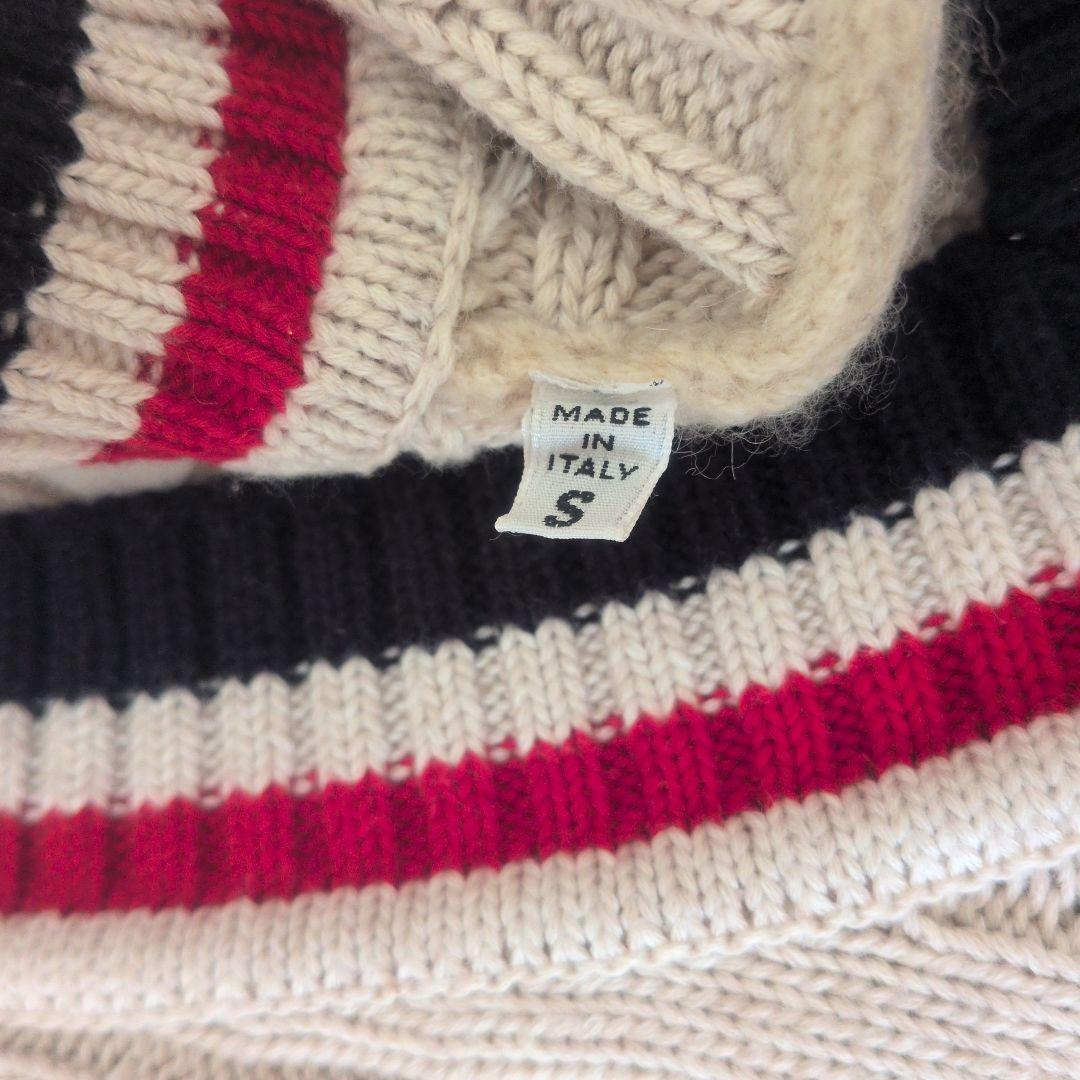 最終値下げ!!マルタン・マルジェラ ケーブルニット Vネックセーター サイズS