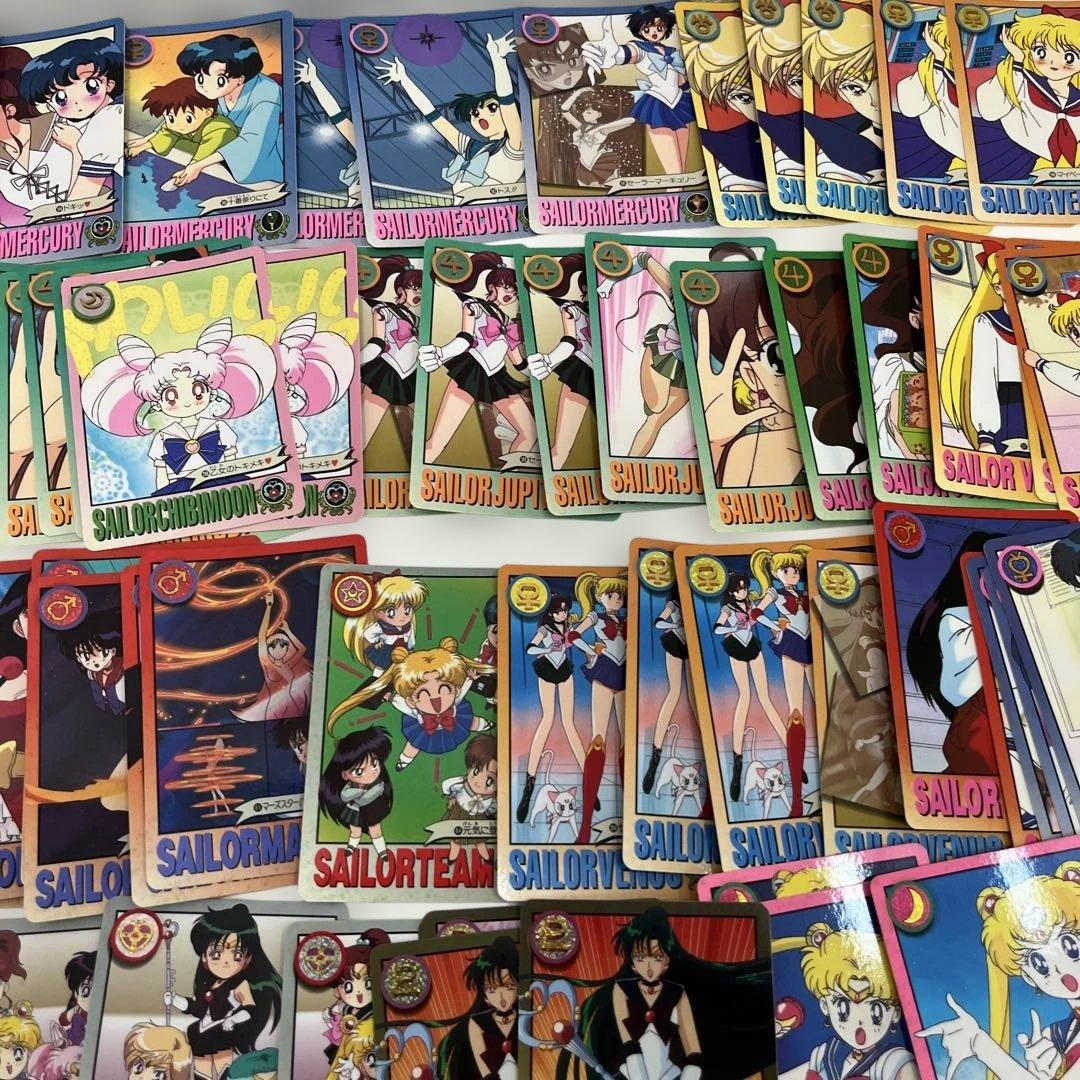 美少女戦士セーラームーン トレーディングカード セット 250枚以上