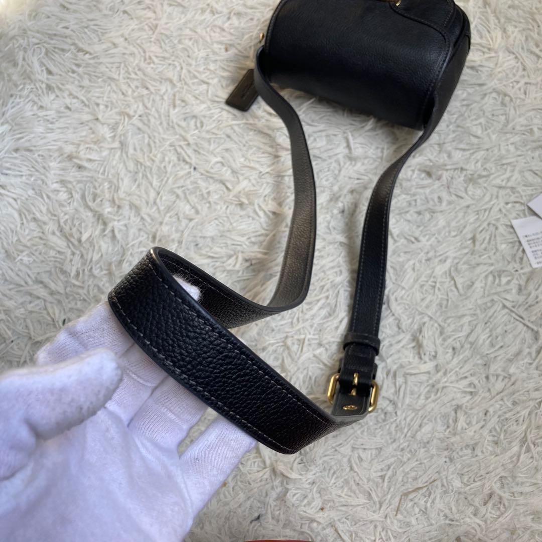 極美品 COACH コーチ タビー 19 メッセンジャー ブラック CJ846