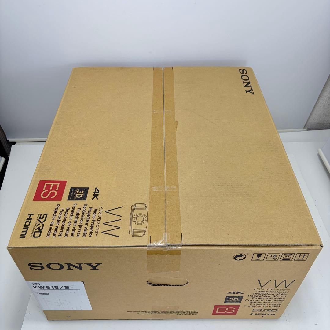 【新品未使用】SONY ソニー VPL-VW515 ブラック プロジェクター