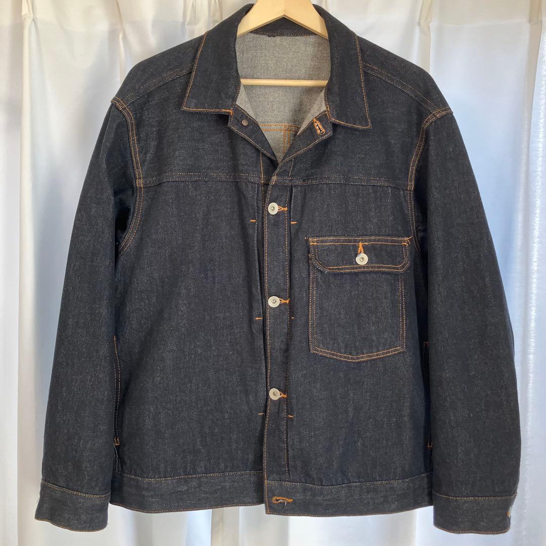 アダムエロペ　デニム　トラッカージャケット