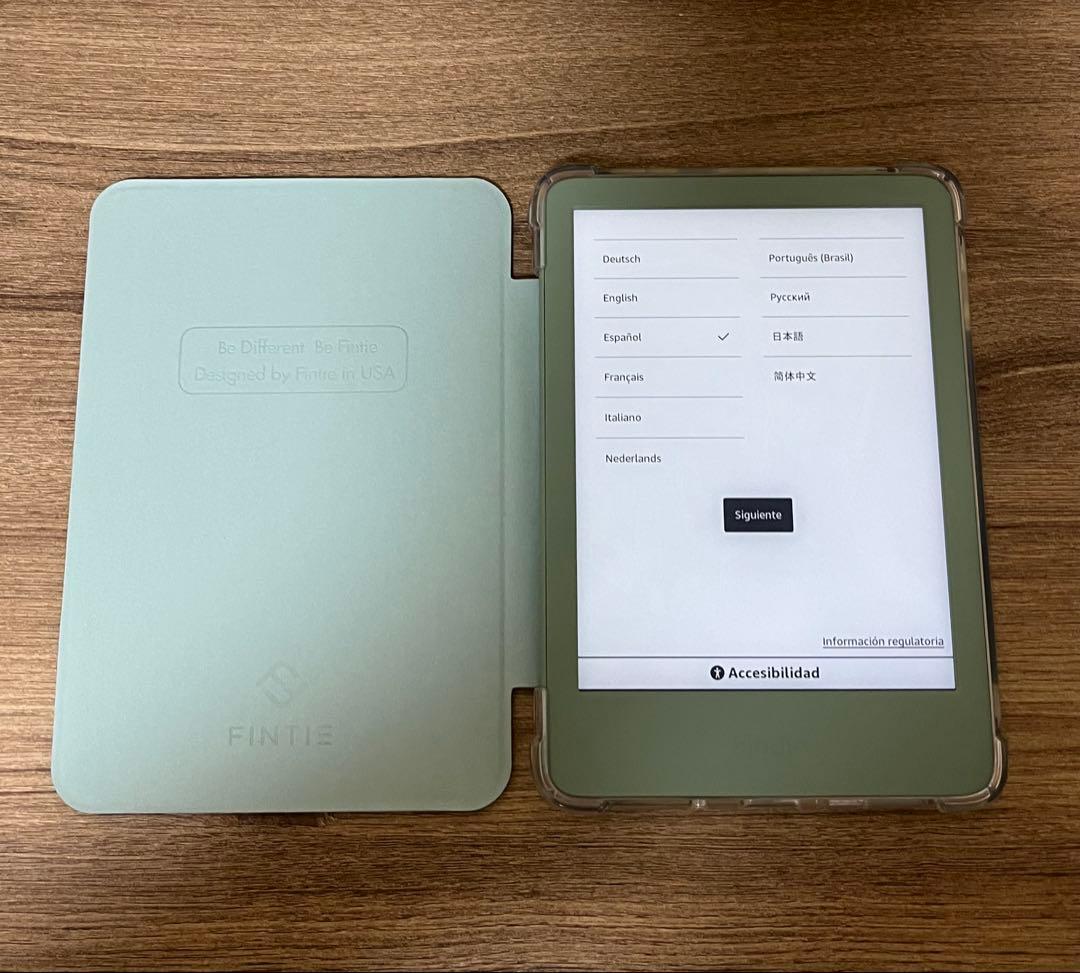 Kindle 無印 第11世代 16GB マッチャ ケース・フィルム付き