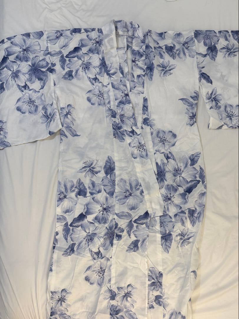 匿名配送 sugar ブルー 浴衣【3点セット】