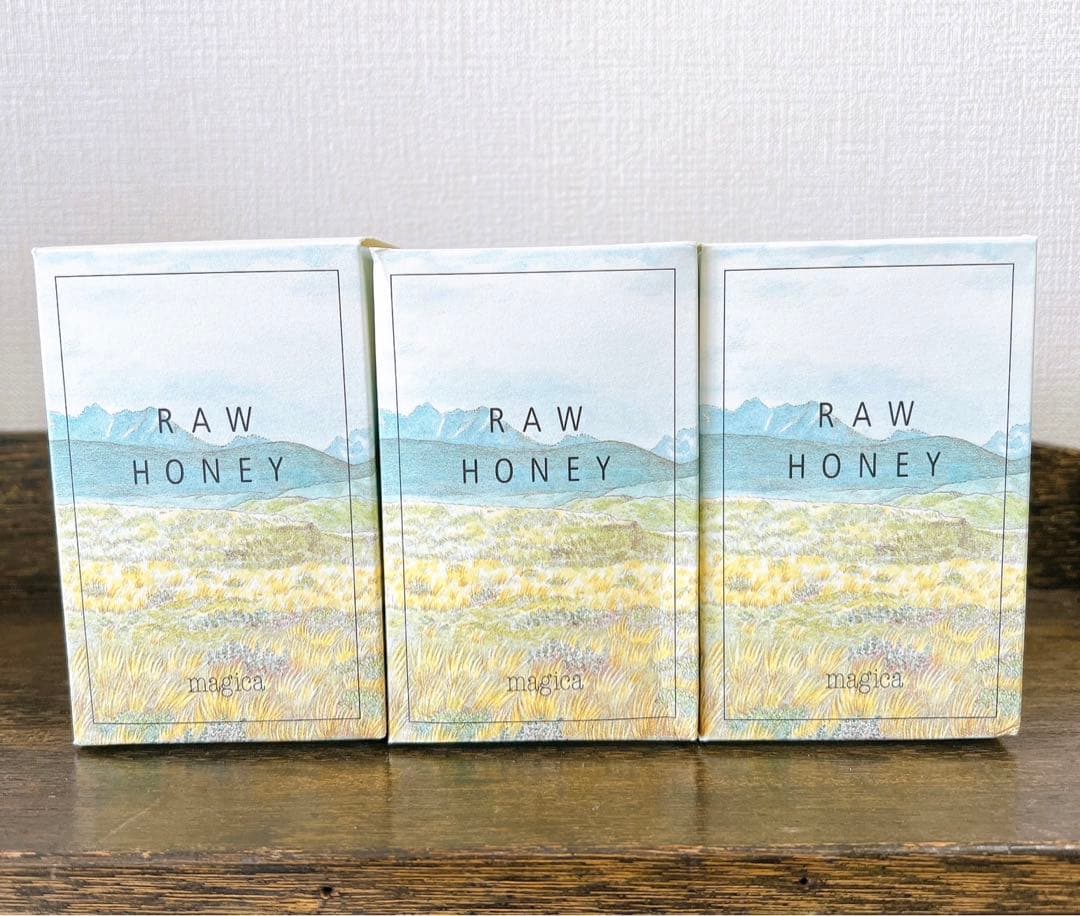 magica RAW HONEY マヒカハニー 非加熱はちみつ 3箱