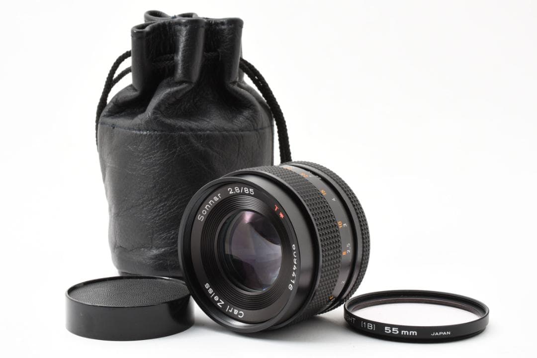 【希少・美品】Contax Sonnar T* 85mm F2.8 AEG