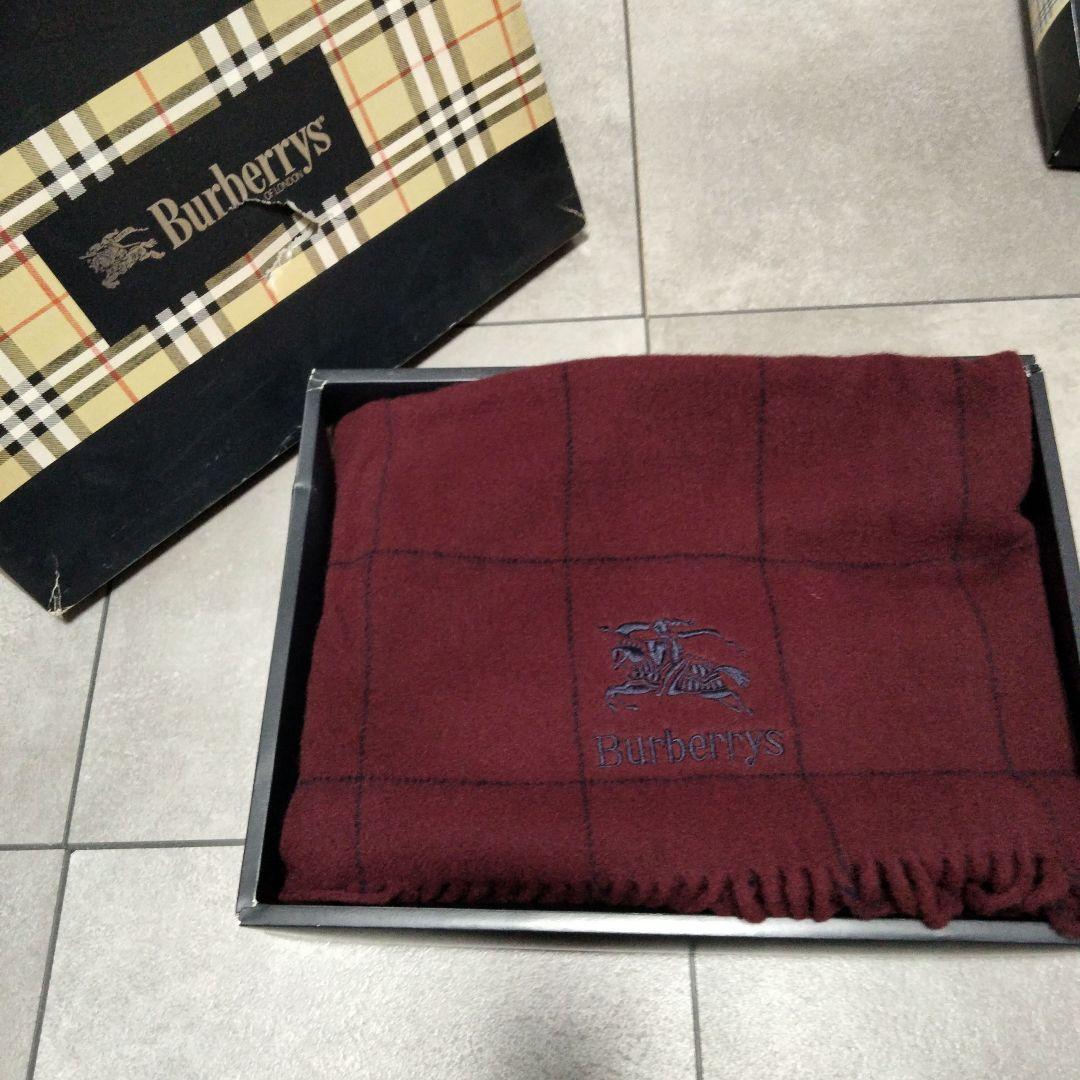 BURBERRY　バーバリー　ひざ掛け　ブランケット