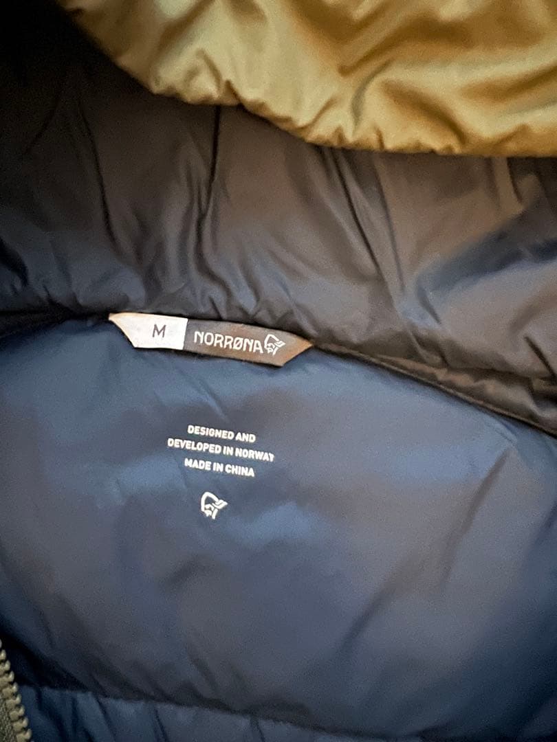 ノローナ norrona ダウンジャケット　タモック　750フィル