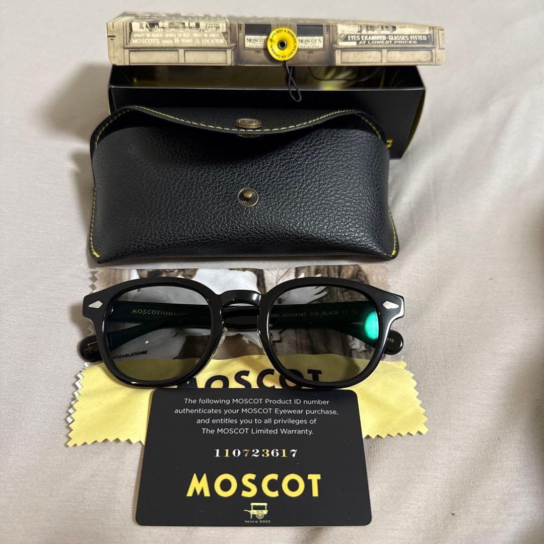 MOSCOT LEMTOSH ブラック サングラス　49