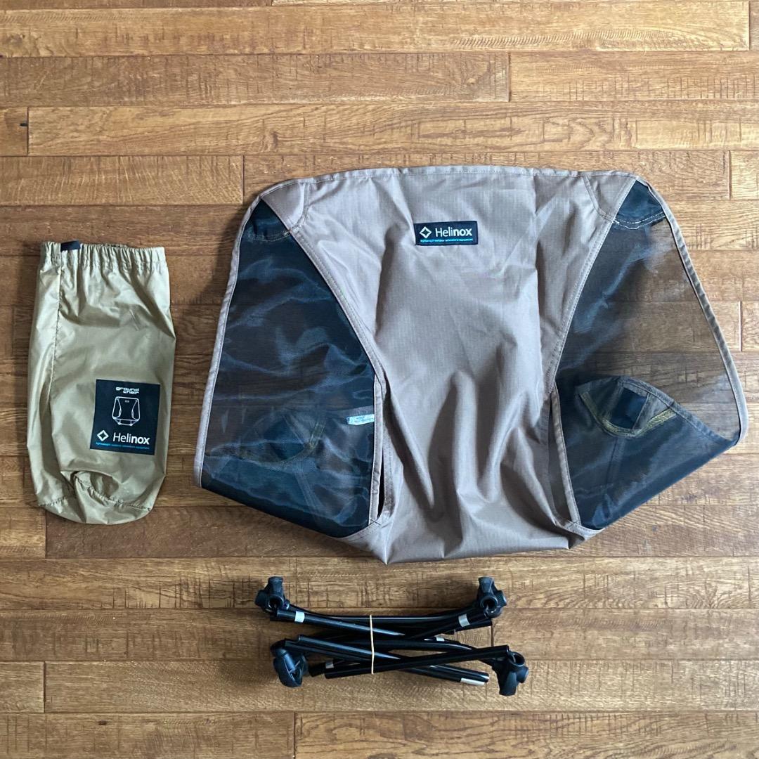 Helinox ヘリノックス グラウンドチェア｜コヨーテ