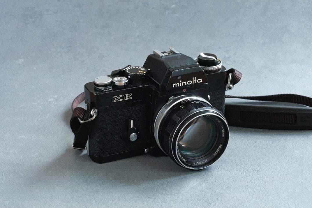 minolta XE ＋ MC ROKKOR PF 58mm f/1.4