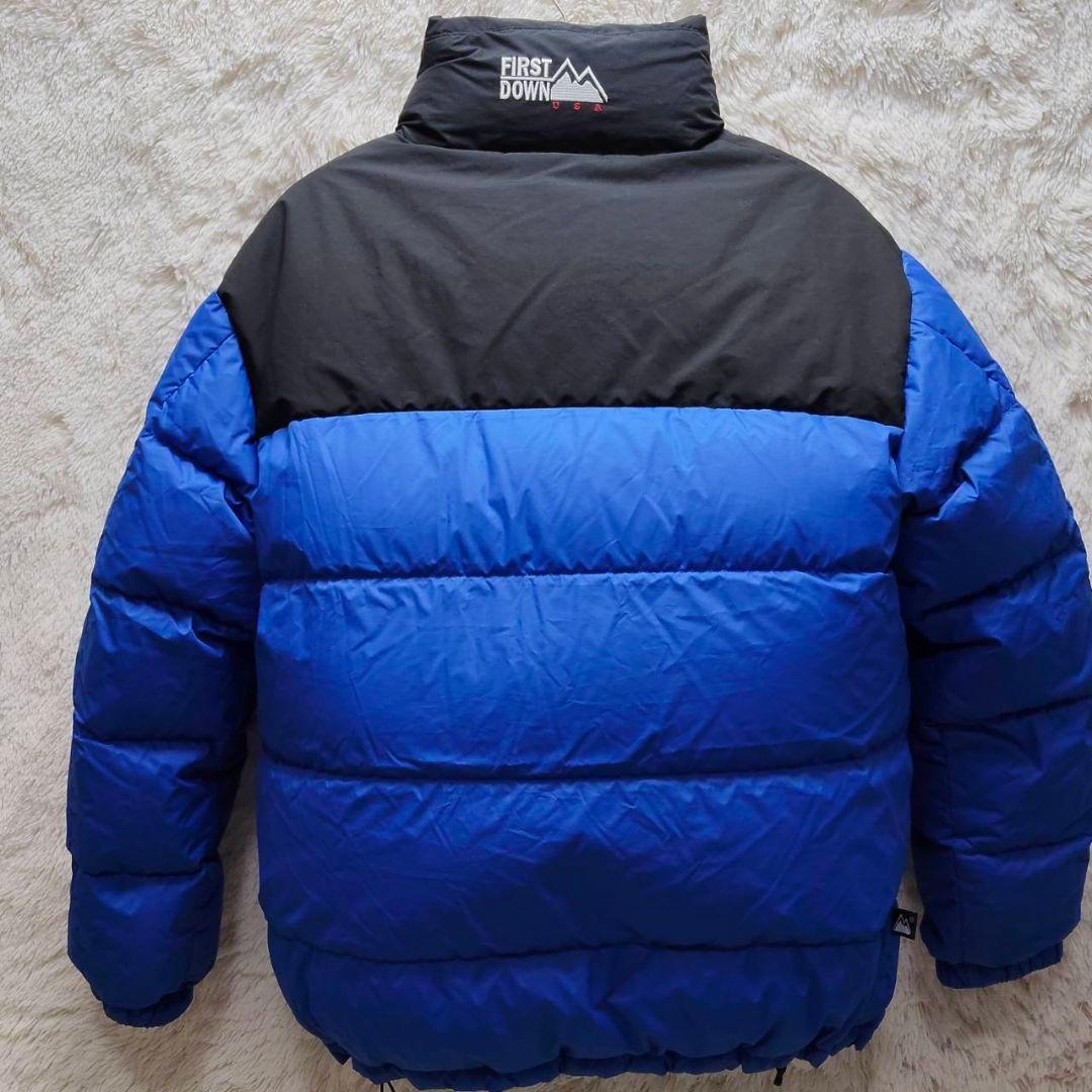 ファーストダウン ダウンジャケット ヌプシ型 ブラック 美品