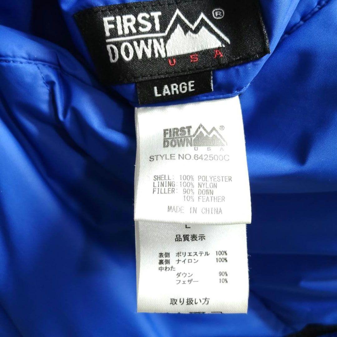 ファーストダウン ダウンジャケット ヌプシ型 ブラック 美品