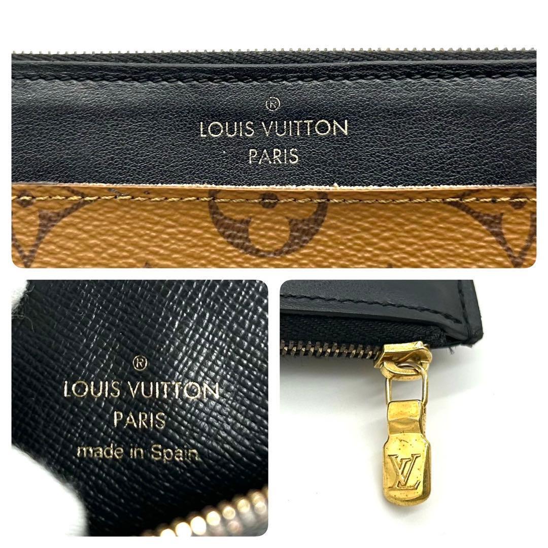 RFID確認済み　極美品　ルイヴィトン　リバース　スリムパース　財布