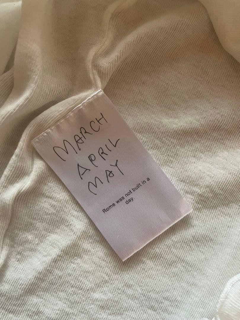 marchaprilmay｜thumb tops サムトップス ホワイト