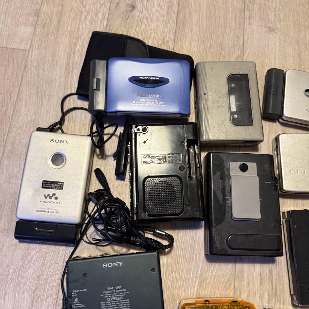 カセットプレイヤー、MDプレイヤー　まとめ売り