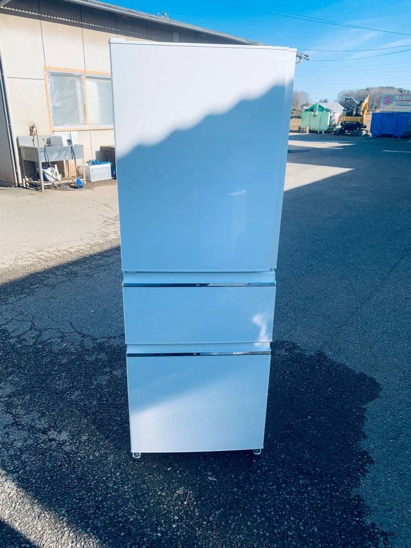 送料設置無料　MITSUBISHI ノンフロン冷凍冷蔵庫　MR-CX33FL-W