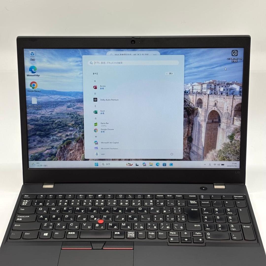 Windowsノート本体 ThinkPad L15 Gen2 Core i5 1135G7 3