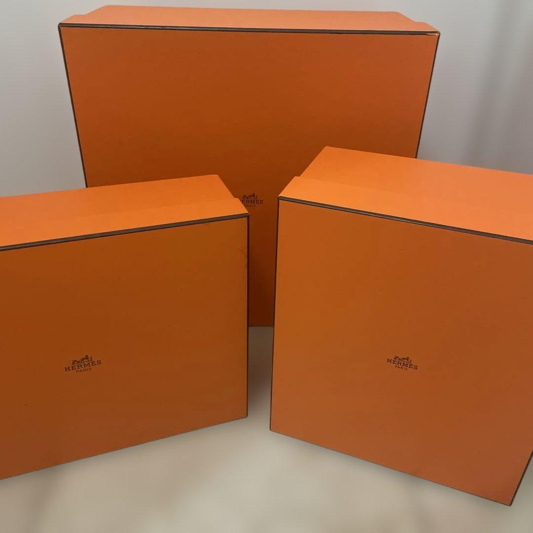 HERMÈS エルメス オレンジボックス 空箱 箱のみ3個