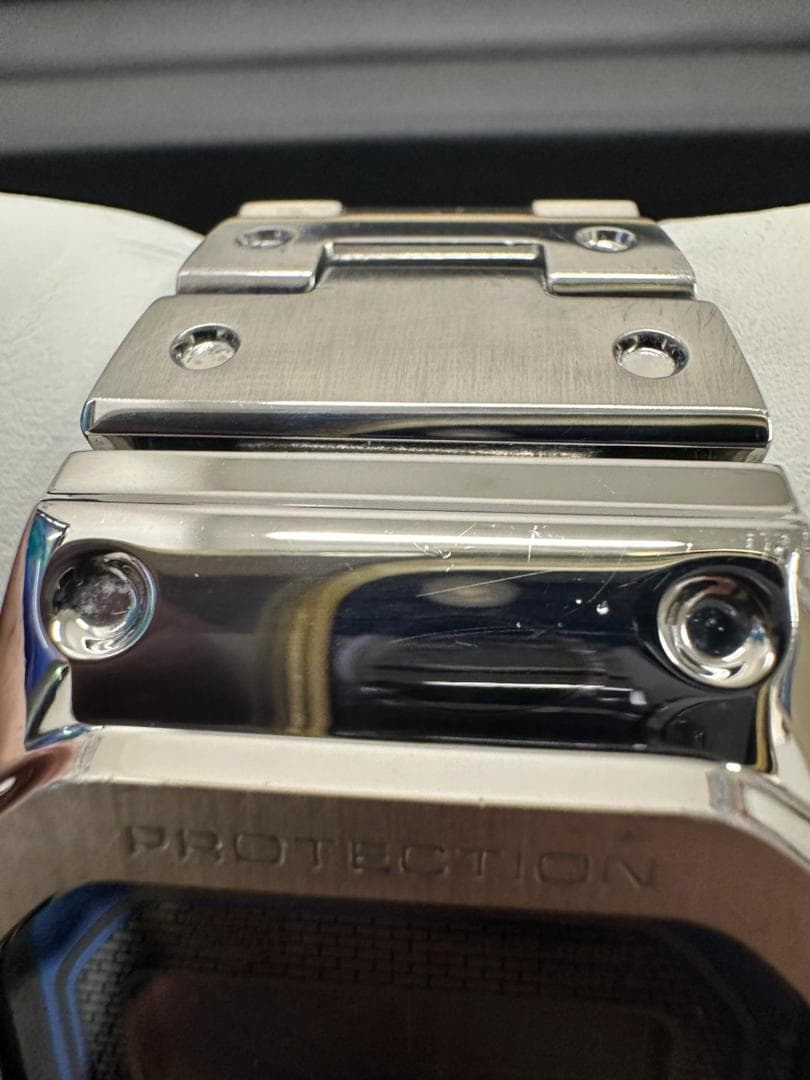 美品　G-SHOCK カシオ フルメタル シルバー GMW-B5000