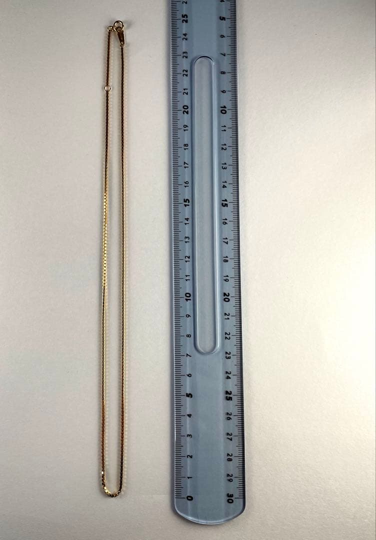 K18ネックレス　18金チェーン　k18ベネチアンネックレス