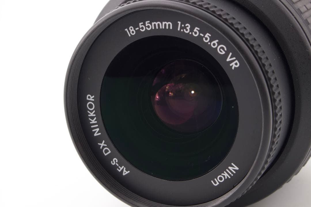 極美品✨Nikon D60 標準レンズキット　スマホ転送　手ぶれ補正 CCD