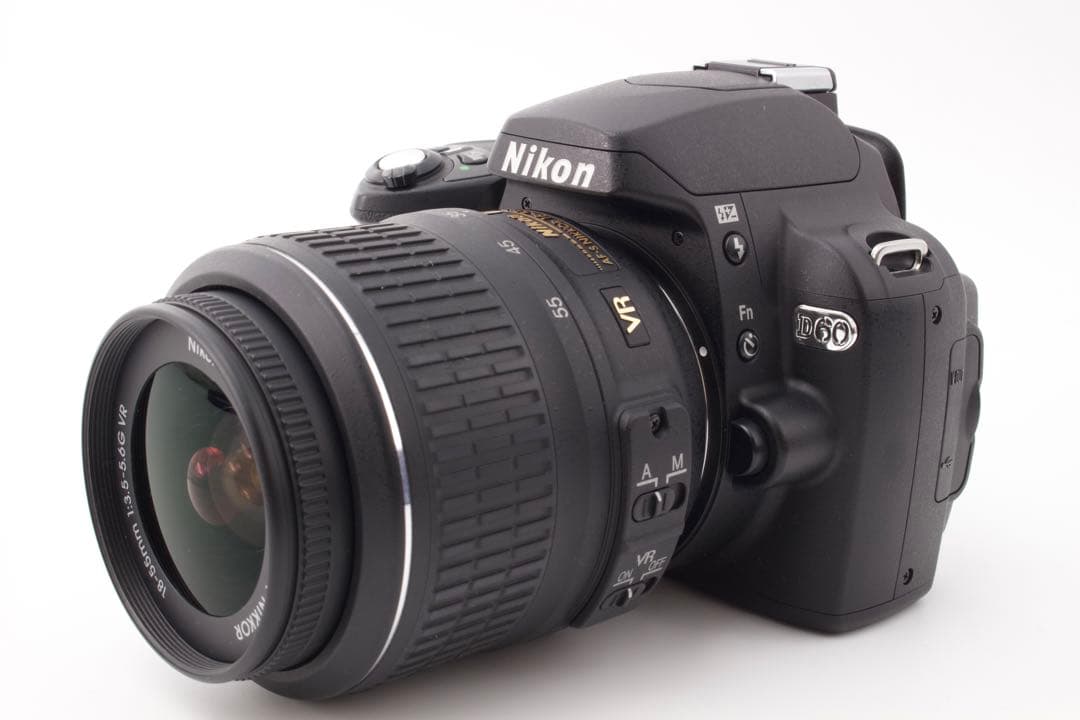 極美品✨Nikon D60 標準レンズキット　スマホ転送　手ぶれ補正 CCD