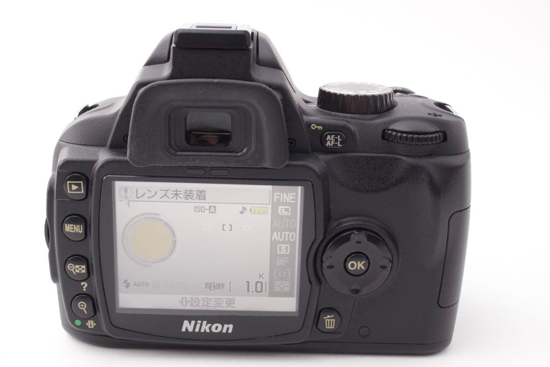 極美品✨Nikon D60 標準レンズキット　スマホ転送　手ぶれ補正 CCD