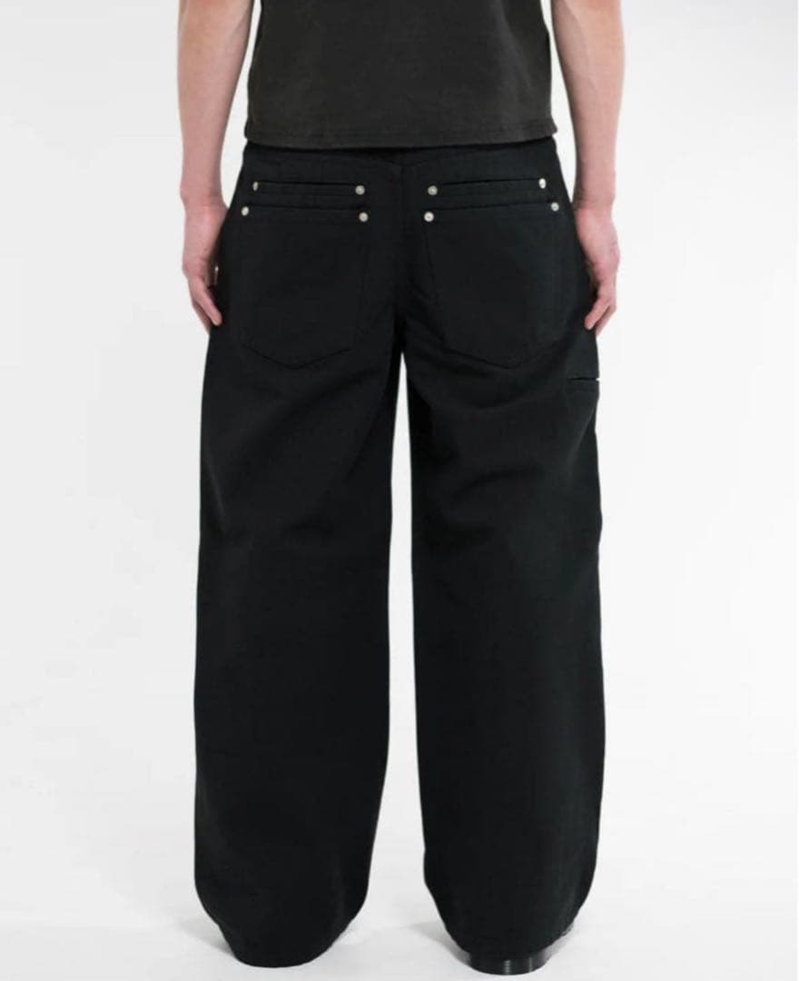 パンツ Asapmode Stacked Canvas Wide-Leg Pants