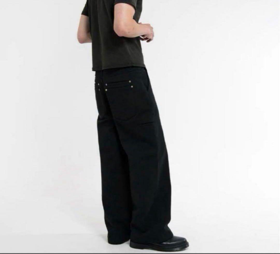 パンツ Asapmode Stacked Canvas Wide-Leg Pants