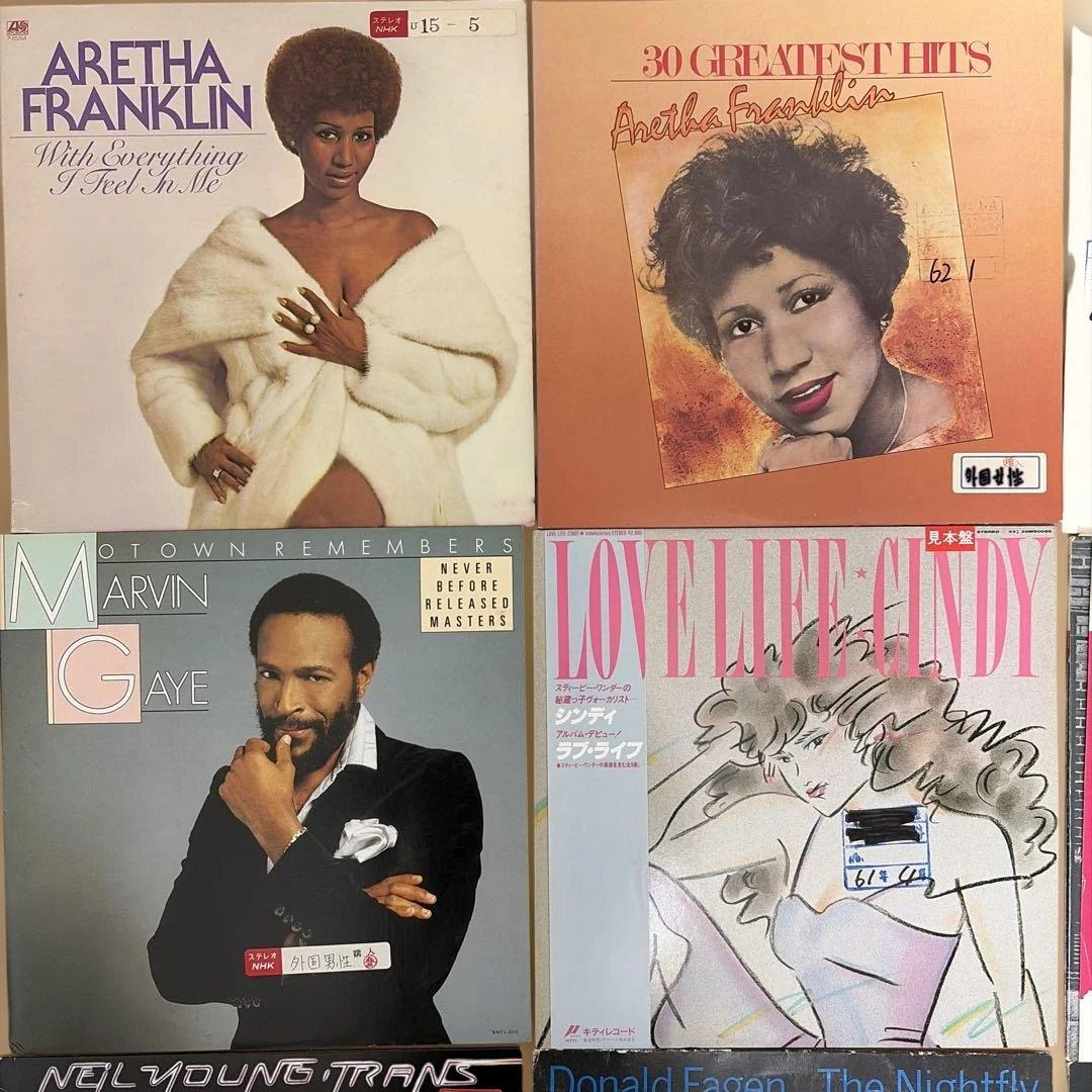 お得　LP レコード　50枚セット　洋楽　見本盤　ロック　R&B ソウル