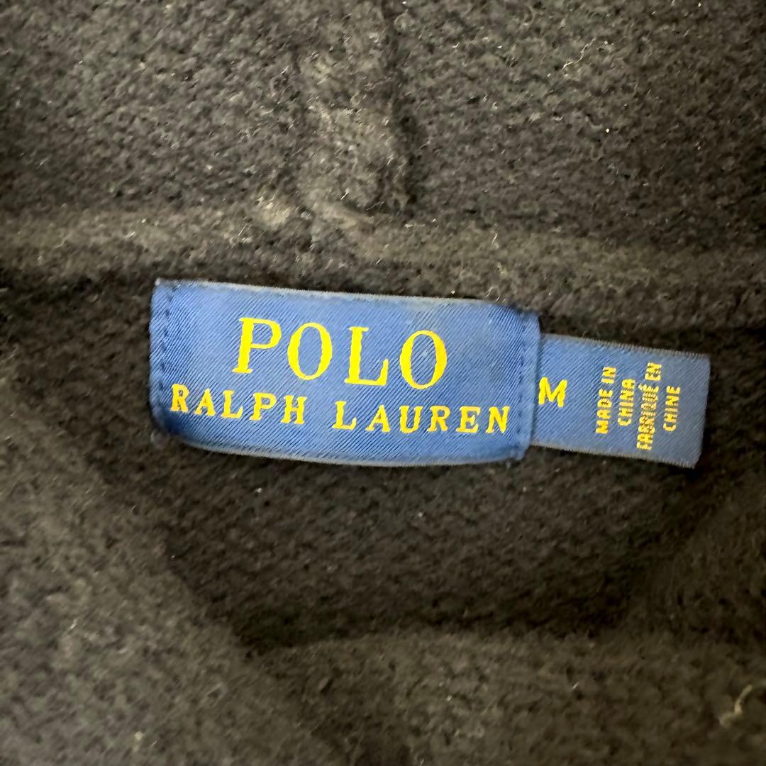 k*a様 ラルフローレン ポロベア ニットパーカー M ブラック