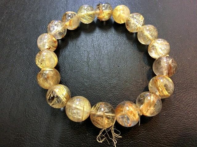 タイチンルチル　ブレスレット 12mm 2個セット