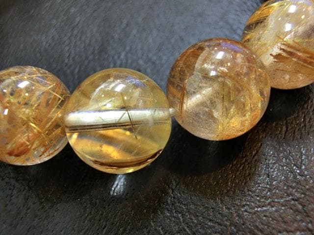 タイチンルチル　ブレスレット 12mm 2個セット