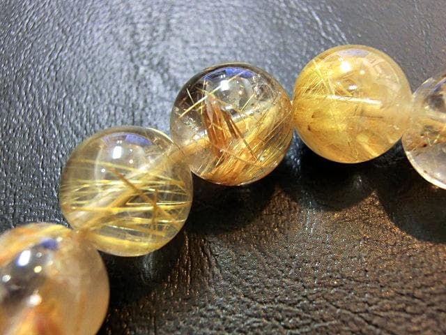 タイチンルチル　ブレスレット 12mm 2個セット