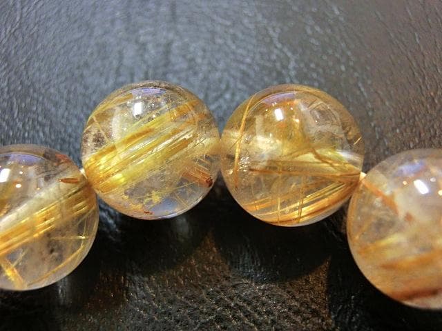 タイチンルチル　ブレスレット 12mm 2個セット