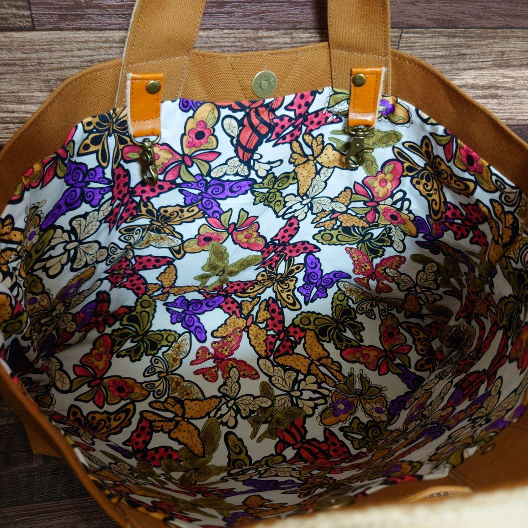 ❣️専用❣️Gypsy/8号帆布トートバッグ/ファスナーポーチ付/ロラライハリス