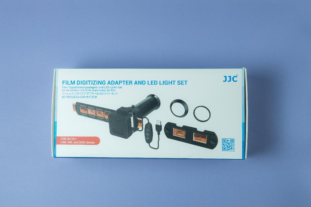 JJC フィルムデジタイズアダプター＆LEDライトセット
