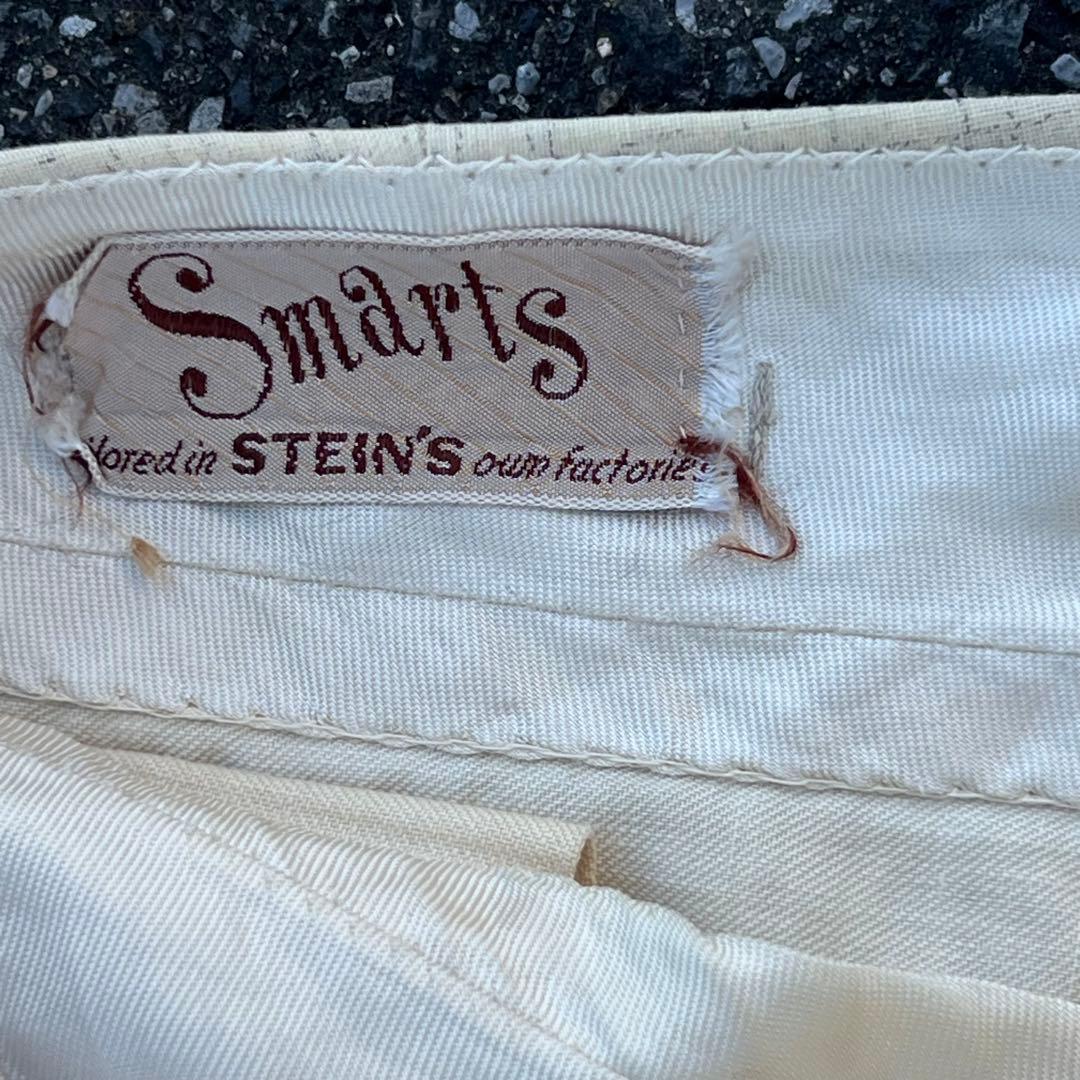 50s 60s smarts rayon slacks 絣