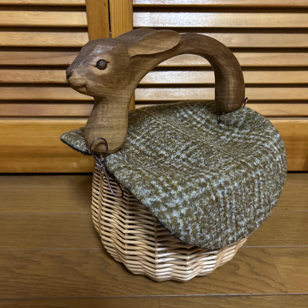 KIYATA うさぎカゴバック