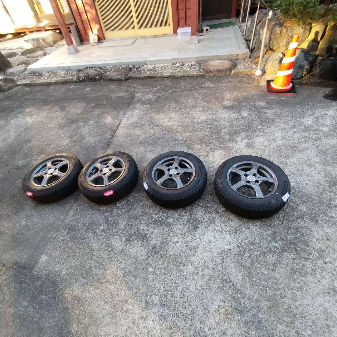 ブリヂストン　ブリザック　VRX2　ダークグレー 5本スポーク ホイールセット