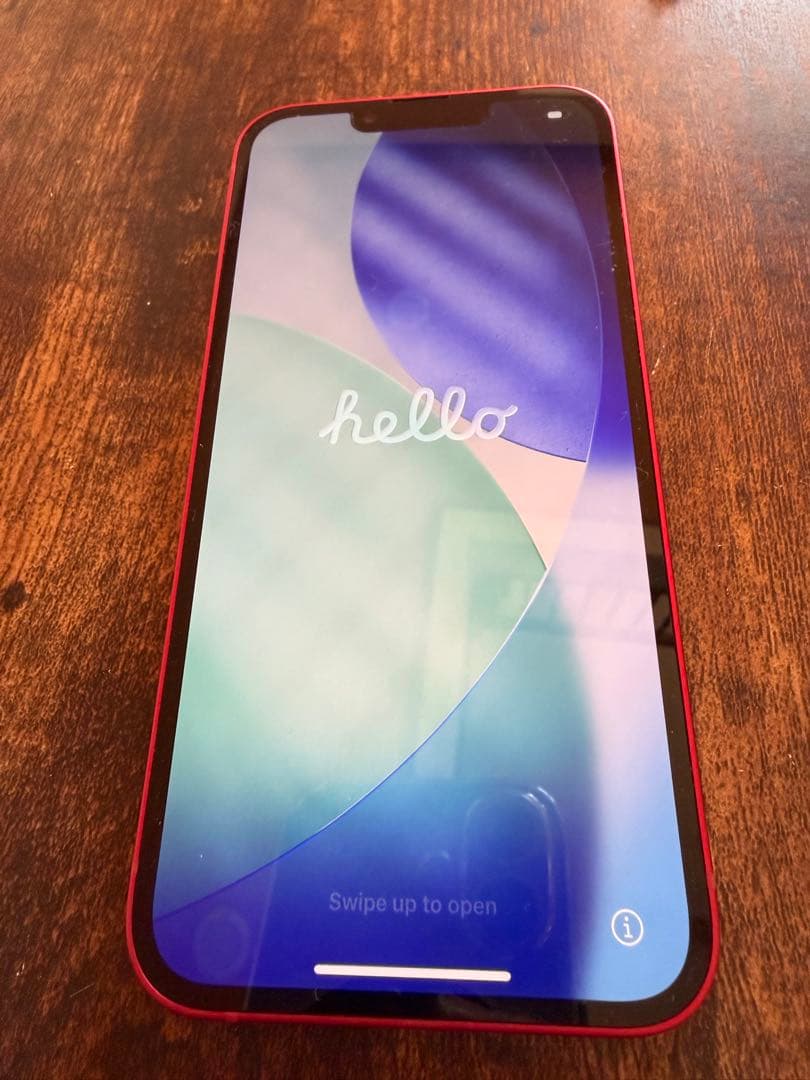 Apple iPhone 13 (赤) 128 GB箱付きSIMフリー