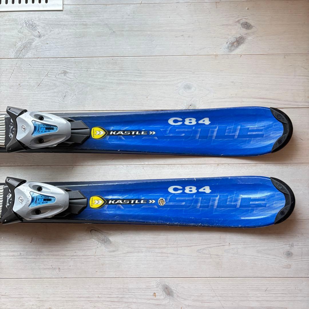 ジュニアスキーセット　板とブーツ　子ども用　キッズ用　ビンディングセット