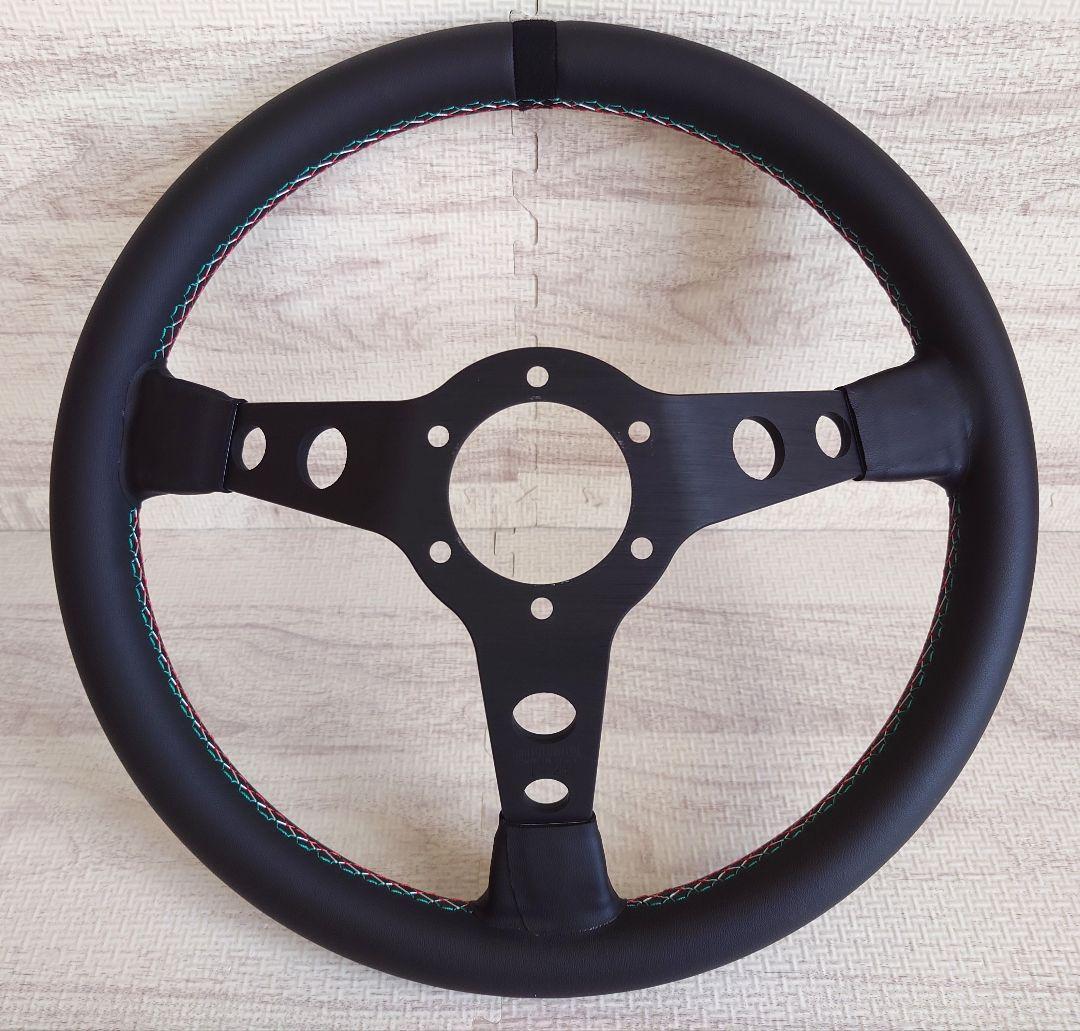 momo ステアリング 60周年 記念モデル 14インチ レザー ブラック