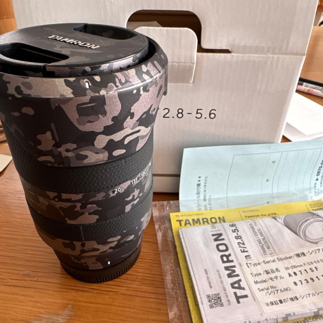 レンズ(ズーム) TAMRON 28-200mm F2.8-5.6 Di IIIRXD